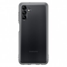Dėklas Samsung Soft Clear Cover Samsung Galaxy A04s Juodas (EF-QA047TBEGWW)