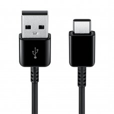 Kabelis Samsung USB-A - USB Type-C 1,5m Juodas (EP-DG930IBEGWW)