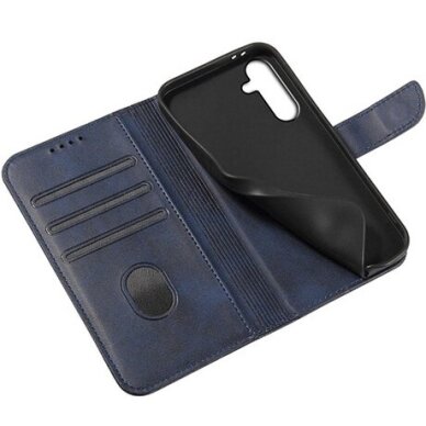 Samsung A376 A37 5G atverčiamas dėklas Wallet Prestige mėlynas 1