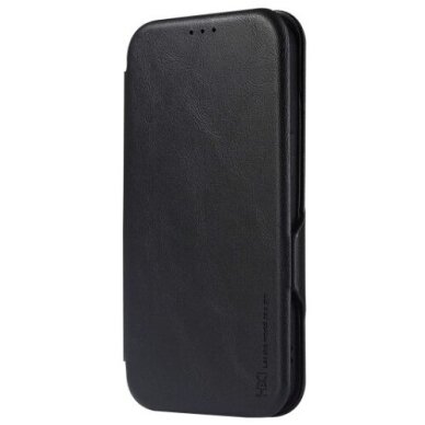 Samsung A525 A52 4G/A526 A52 5G/A528 A52s 5G atverčiamas dėklas HDD Classic Wallet Prestige juodas