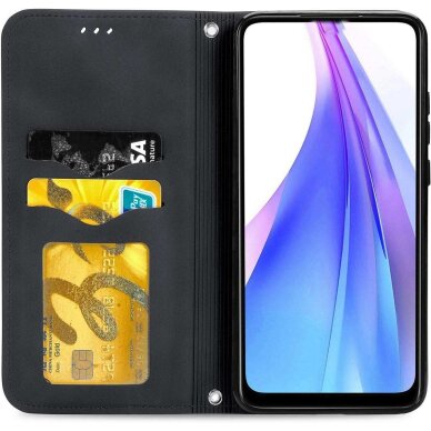 Samsung A576 A57 5G atverčiamas dėklas Business Style juodas 1