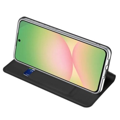 Samsung A576 A57 5G atverčiamas dėklas Dux Ducis Skin Pro juodas 1 Samsung A576 A57 5G atverčiamas dėklas Dux Ducis Skin Pro juodas 1