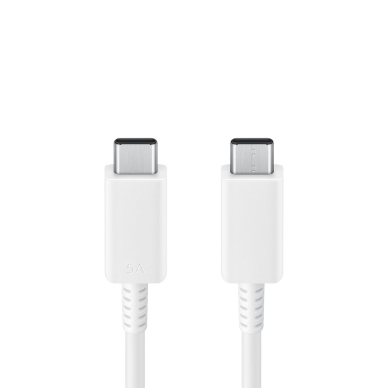 Samsung cable USB-C - USB-C 5A 480Mbps 1.8m Baltas (EP-DX510JWEGEU) 2 Samsung cable USB-C - USB-C 5A 480Mbps 1.8m Baltas (EP-DX510JWEGEU) 2