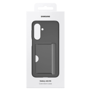 Samsung Galaxy A26 5G – Samsung Card Slot dėklas EF-OA266TBEGWW - Juodas 4 Samsung Galaxy A26 5G – Samsung Card Slot dėklas EF-OA266TBEGWW - Juodas 4