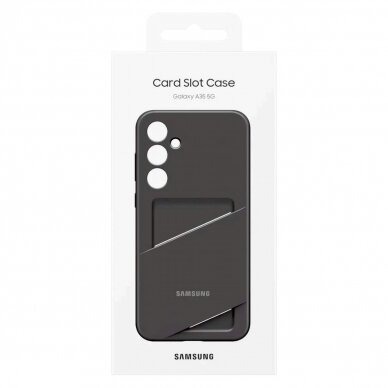Samsung Card Slot Dėklas EF-OA356TBEGWWcard slot Samsung Galaxy A35 - Juodas 3 Samsung Card Slot Dėklas EF-OA356TBEGWWcard slot Samsung Galaxy A35 - Juodas 3
