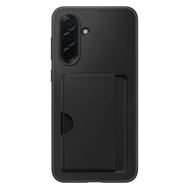 Samsung Card Slot dėklas EF-OA366TBEGWW su kortelių skyriumi skirtas Samsung Galaxy A36 5G - juodas