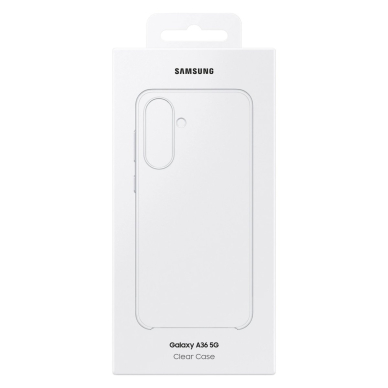 Samsung Clear dėklas EF-QA366CTEGWW skirtas Samsung Galaxy A36 5G - permatomas 5