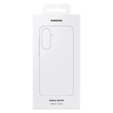 Samsung Clear dėklas EF-QA566CTEGWW skirtas Samsung Galaxy A56 5G - permatomas 3