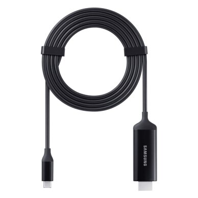 Akcija! Kabelis Samsung DeX USB-C HDMI 1,37m Juodas (EE-I3100FBEGWW)
