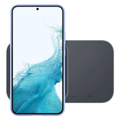 Samsung Duo EP-P5400TBEGEU 15W indukcinis įkroviklis su maitinimo adapteriu ir USB-C kabeliu – juodas 1