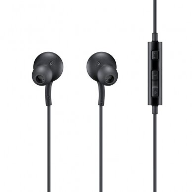 Ausinės Samsung earphones mini jack 3.5 mm Juodos (EO-IA500BBEGWW) 3