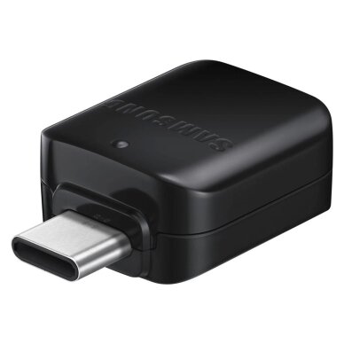 Adapteris Samsung EE-UN930 USB-A į USB-C OTG (Bulk pakavimas) – juodas