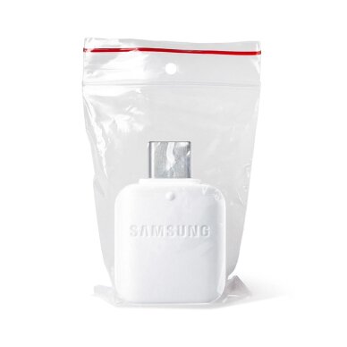 Adapteris Samsung EE-UN930 USB-A į USB-C OTG (Bulk pakavimas) – baltas 2