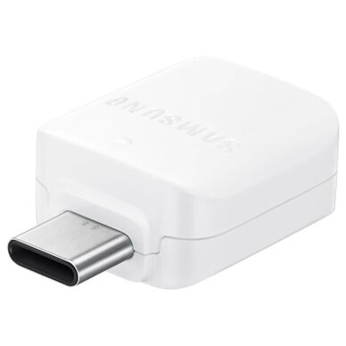 Adapteris Samsung EE-UN930 USB-A į USB-C OTG (Bulk pakavimas) – baltas Adapteris Samsung EE-UN930 USB-A į USB-C OTG (Bulk pakavimas) – baltas