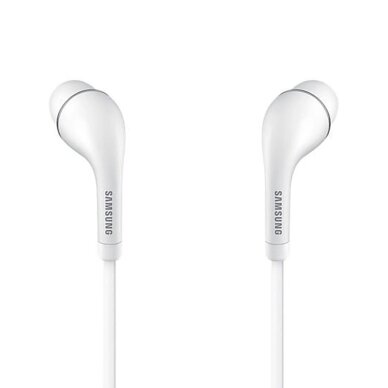 Samsung EHS64AVFWE Wired Headphones Mini Jack 3.5mm Stereo Hi-Fi (Bulk - Replacement Packaging) - White 1