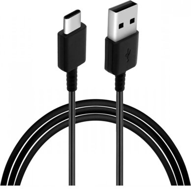 Samsung EP-DR140ABE USB-A - USB-C Cable 0.8m (Bulk - Replacement Packaging) - Black