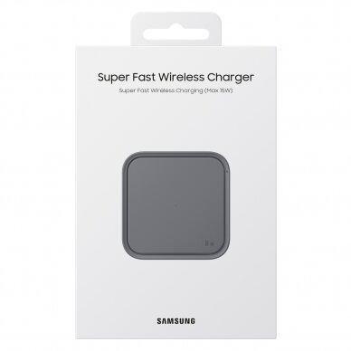 Įkroviklis Samsung EP-P2400BBE Wireless Pad 15W Juodas 4