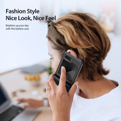 Samsung F751 Z Flip7 Dux Ducis Bril dėklas – rožinis 3