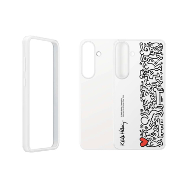 Samsung Flipsuit Dėklas EF-MS931CWEGWW skirtas Samsung Galaxy S25 - Baltas 5