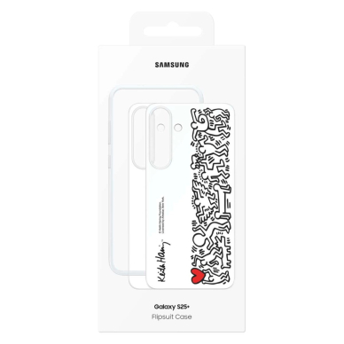 Samsung Flipsuit Dėklas EF-MS936CWEGWW skirtas Samsung Galaxy S25+ - Baltas 6