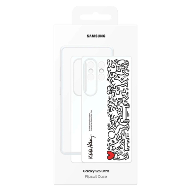 Samsung Flipsuit Dėklas EF-MS938CWEGWW skirtas Samsung Galaxy S25 Ultra - Baltas 7