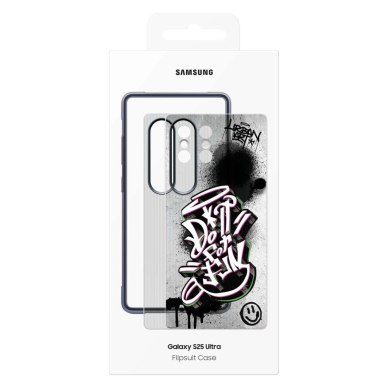 Samsung Flipsuit Dėklas Sustiprintas EF-JS938CBEGWW skirtas Samsung Galaxy S25 Ultra - Juodas 7
