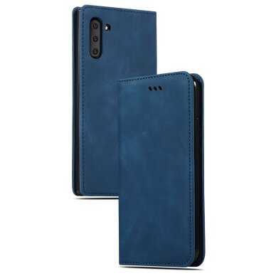 Samsung G766 Xcover7 Pro atverčiamas dėklas Business Style tamsiai mėlynas Samsung G766 Xcover7 Pro atverčiamas dėklas Business Style tamsiai mėlynas