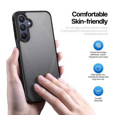 Samsung Galaxy A17 4G / A17 5G Dux Ducis Yind dėklas – juodas 2 Samsung Galaxy A17 4G / A17 5G Dux Ducis Yind dėklas – juodas 2