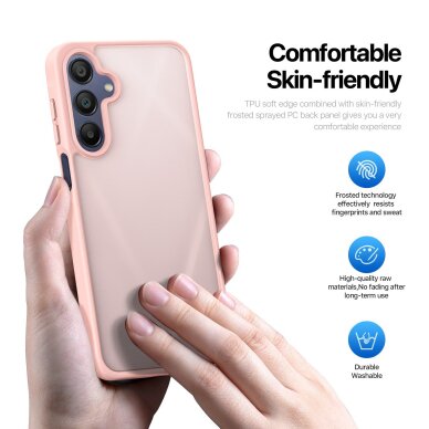 Samsung Galaxy A17 4G / A17 5G Dux Ducis Yind dėklas – rožinis 2