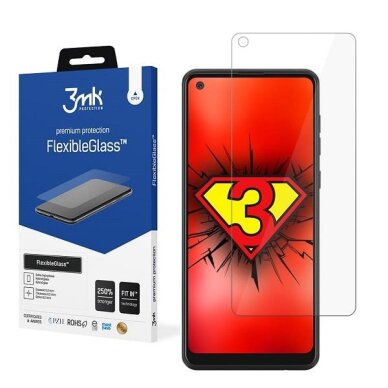 Lankstus stiklas 3MK Flexible Glass Samsung Galaxy A21 Lankstus stiklas 3MK Flexible Glass Samsung Galaxy A21