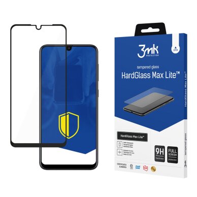 Samsung Galaxy A30 / A50 / A30s / A50s / A40s 3mk HardGlass Max Lite Black grūdintas stiklas Samsung Galaxy A30 / A50 / A30s / A50s / A40s 3mk HardGlass Max Lite Black grūdintas stiklas