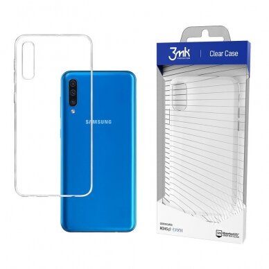 Dėklas 3mk Clear Case Samsung Galaxy A50 Skaidrus