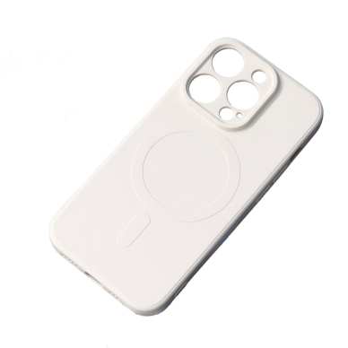 Samsung Galaxy A56 5G – Silicone dėklas su MagSafe - Smėlinis