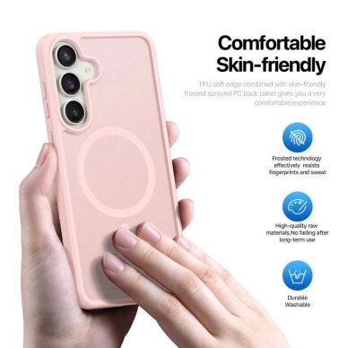 Samsung Galaxy S25 FE Dux Ducis Yind dėklas – rožinis 2