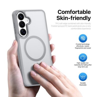 Samsung Galaxy S26 Dux Ducis Yind MagSafe dėklas – pilkas 2