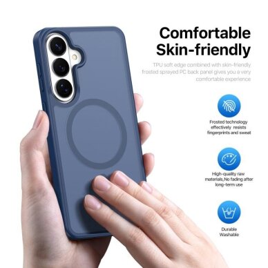 Samsung Galaxy S26 Dux Ducis Yind MagSafe dėklas – tamsiai mėlynas 2 Samsung Galaxy S26 Dux Ducis Yind MagSafe dėklas – tamsiai mėlynas 2