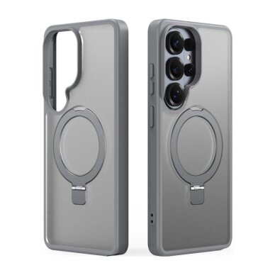 Samsung Galaxy S26 Ultra Dux Ducis Yind Magnetic Stand dėklas – pilkas Samsung Galaxy S26 Ultra Dux Ducis Yind Magnetic Stand dėklas – pilkas