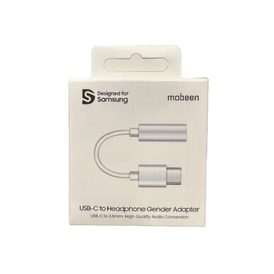 Samsung GP-TGU023AE DAC USB-C to 3.5mm mini jack adapter - white 1