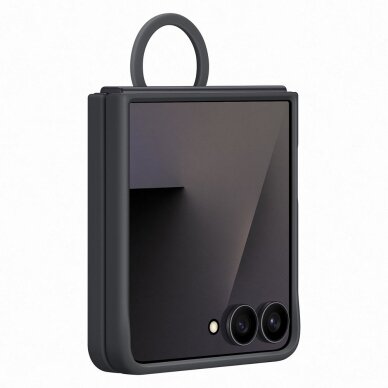 Samsung Galaxy Z Flip7 Samsung Ring dėklas – juodas 2