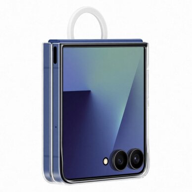 Samsung Galaxy Z Flip7 Samsung Ring dėklas – skaidrus 2