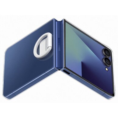 Samsung Galaxy Z Flip7 Samsung Ring dėklas – skaidrus 3