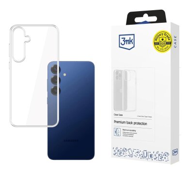 Samsung S731 S25 FE 3mk Clear Case 1,2mm dėklas Samsung S731 S25 FE 3mk Clear Case 1,2mm dėklas