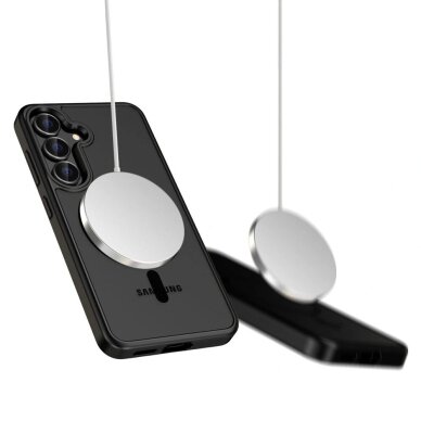 Samsung S731 S25 FE Tech-Protect MagMat MagSafe dėklas – juodas 1