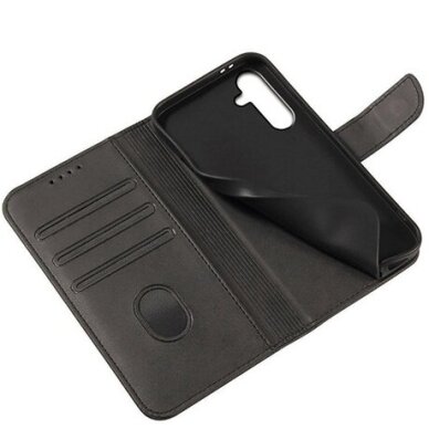 Samsung S931 S25 atverčiamas dėklas Wallet Prestige juodas 1