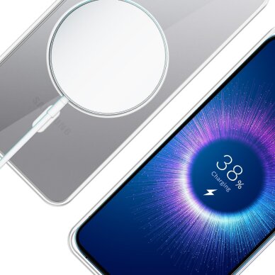 Samsung S937 S25 Edge 3mk Clear MagCase dėklas 2