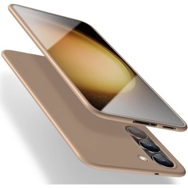 Samsung S937 S25 Edge – X-Level Slim Guard dėklas - Auksinis Samsung S937 S25 Edge – X-Level Slim Guard dėklas - Auksinis