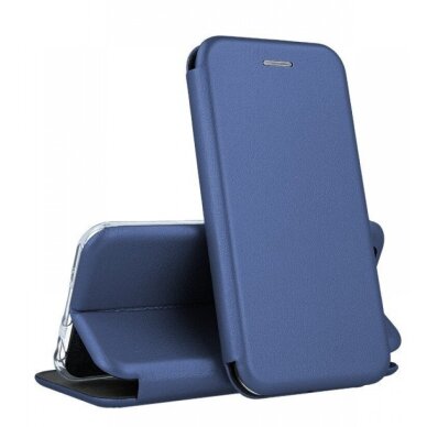 Samsung S942 S26 atverčiamas dėklas Elegant wallet tamsiai mėlynas Samsung S942 S26 atverčiamas dėklas Elegant wallet tamsiai mėlynas