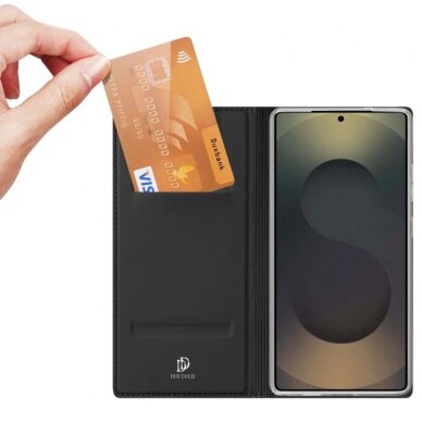 Samsung S948 S26 UItra atverčiamas dėklas Dux Ducis Skin Pro juodas 3 Samsung S948 S26 UItra atverčiamas dėklas Dux Ducis Skin Pro juodas 3