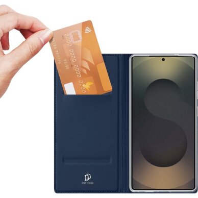 Samsung S948 S26 UItra atverčiamas dėklas Dux Ducis Skin Pro tamsiai mėlynas 1 Samsung S948 S26 UItra atverčiamas dėklas Dux Ducis Skin Pro tamsiai mėlynas 1