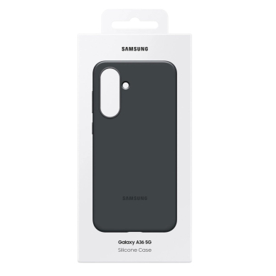Samsung Galaxy A36 5G – Samsung Silicone Case EF-PA366CBEGWW - Juodas 5